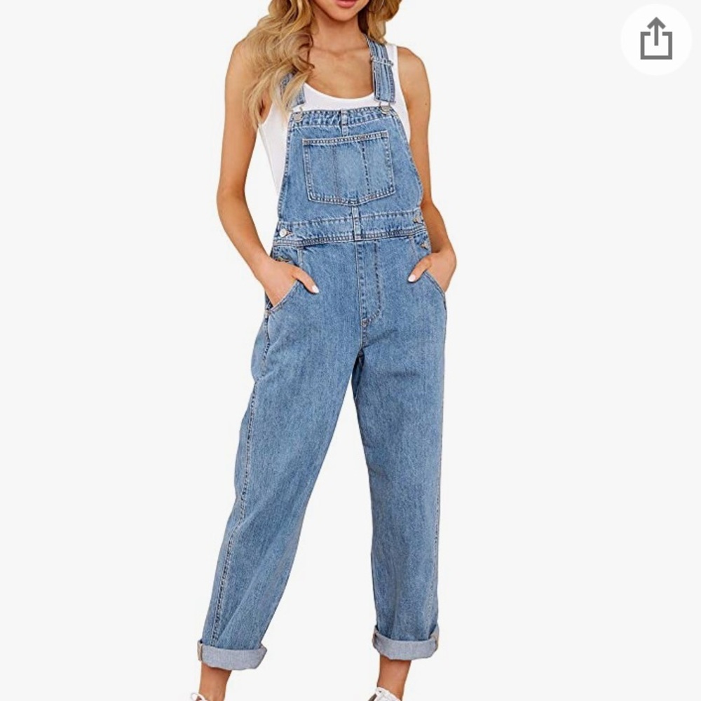 Denim Overalls